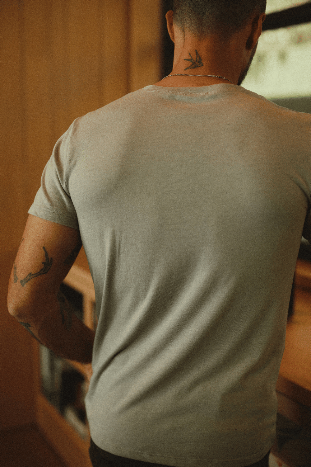Men's Tri-Blend V-Pocket Tee
