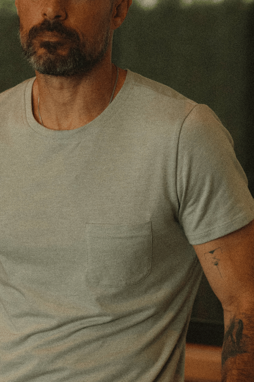 Men's Tri-Blend V-Pocket Tee