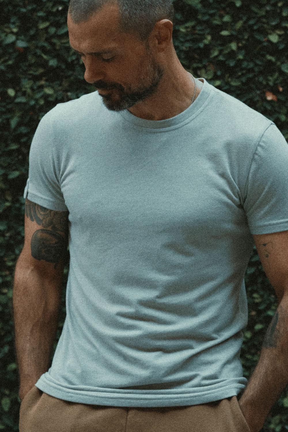 Men's Tri-Blend Tab Sleeve Tee