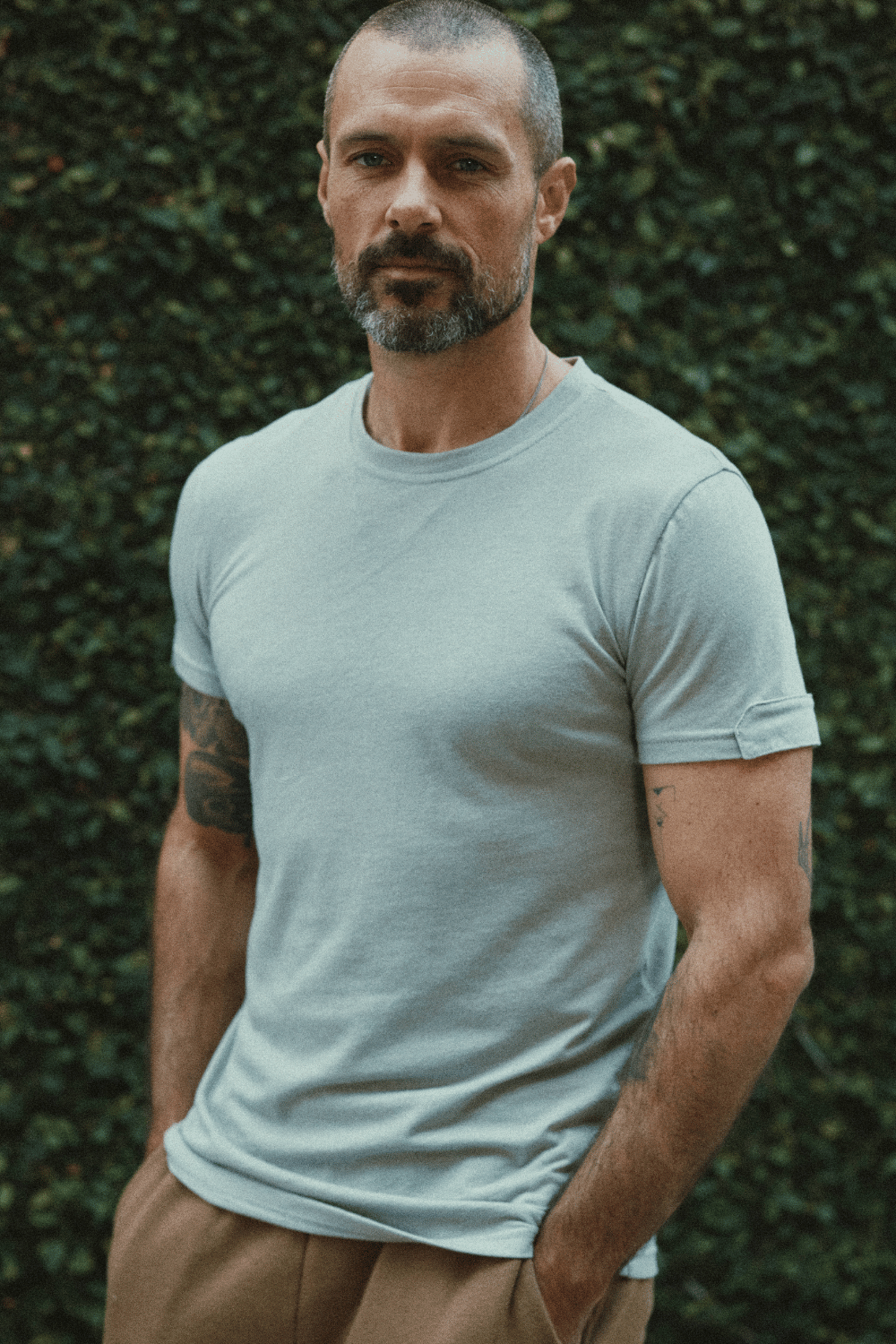 Men's Tri-Blend Tab Sleeve Tee