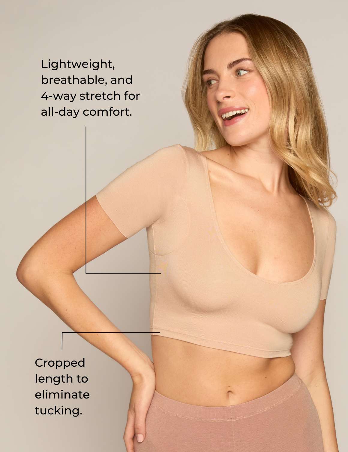 The Crop Undershirt