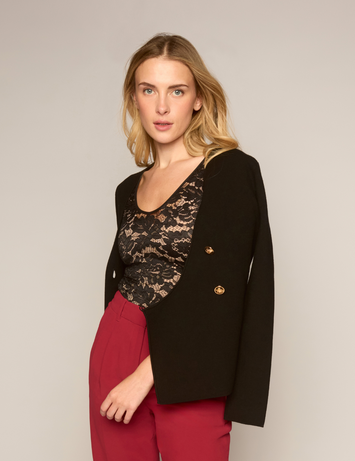 The Scoop Neck Lace Overlay
