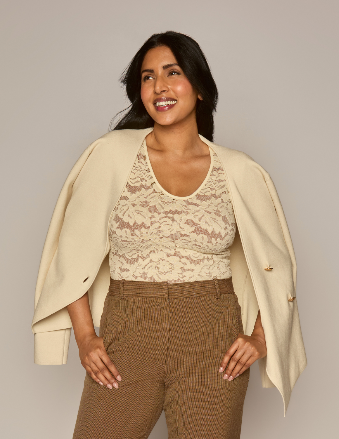 The Scoop Neck Lace Overlay