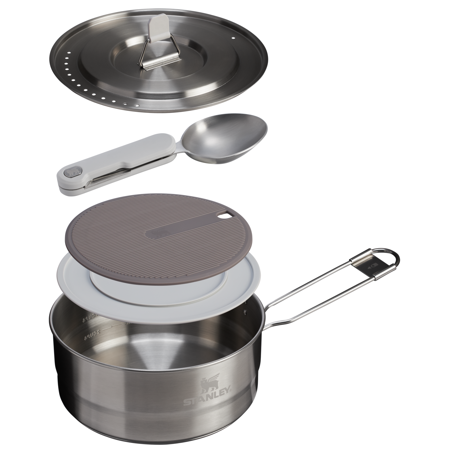Stanley The Wildfare Pro Saucepan Cookset 5-piece set | 2 QT
