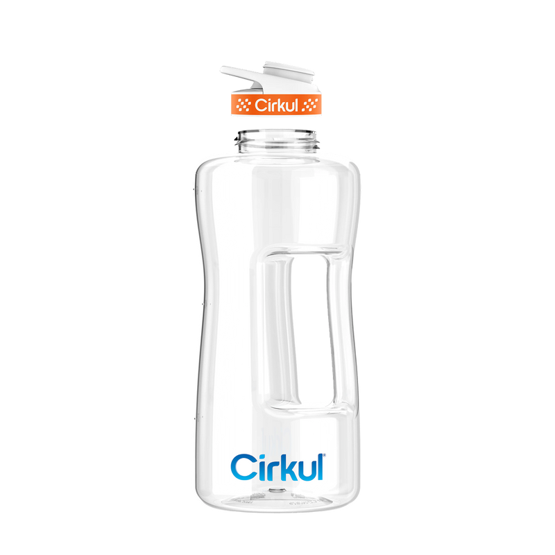 62oz. Plastic Bottle & Comfort Grip Lid