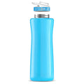 42oz. Blue Stainless Steel Bottle & Comfort Grip Lid